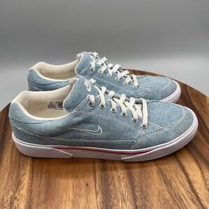 Nike GTS 97 Shoes Mens 10.5 Blue Canvas Skate Classic Comfort Casual Sneakers